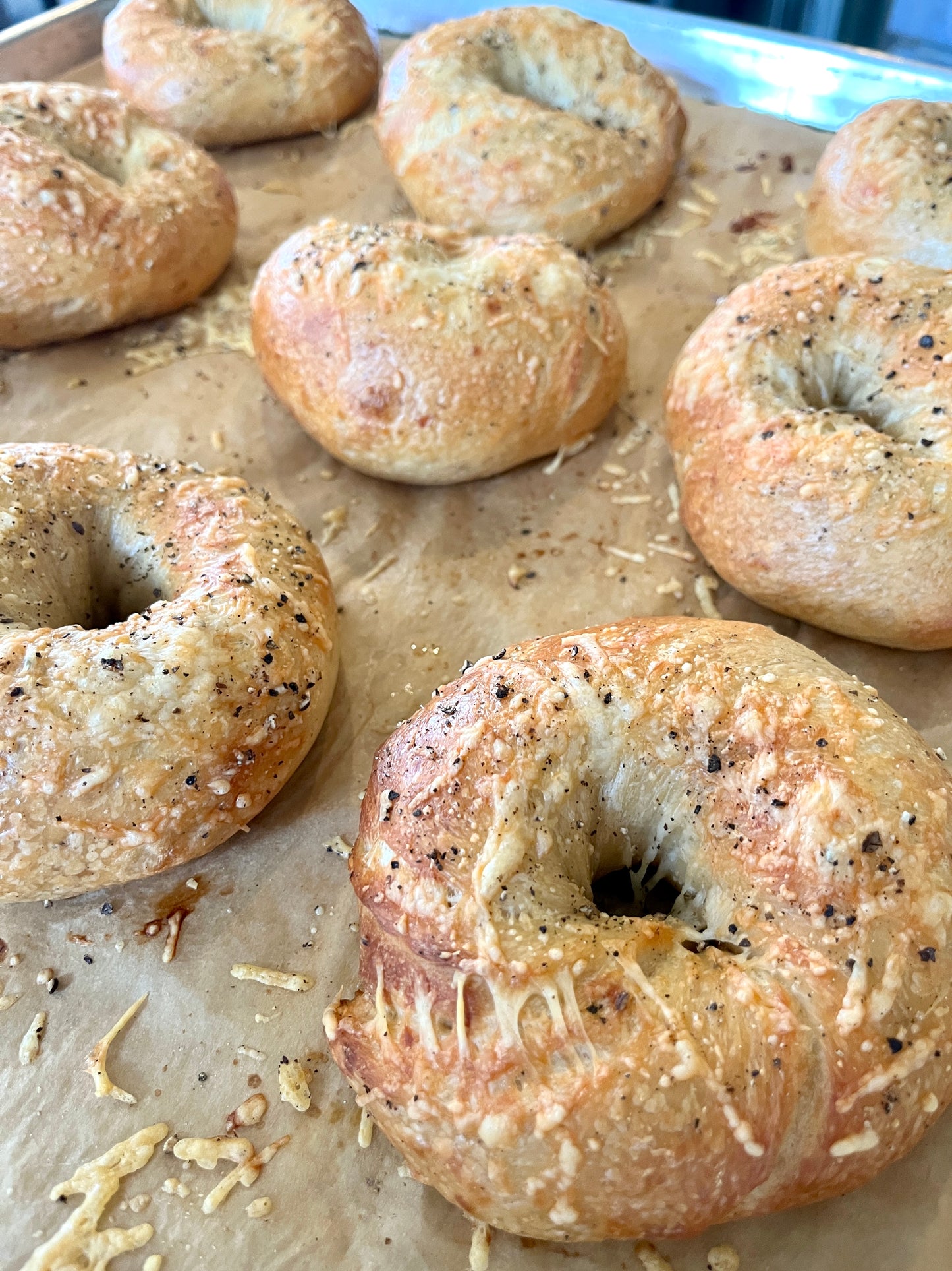 SAT 1/18: bagels at Lucille's Bottle Shop